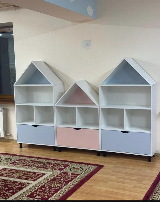 Шкаф домик для игрушек разные модели от производителя первые руки