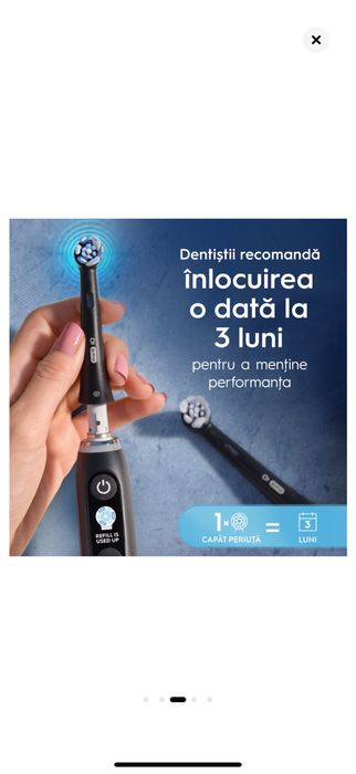 Rezerve periuta dinti Oral B iO Braun