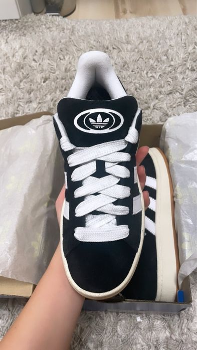 Маратонки Adidas Campus, черни, размер - USA 8, UK 7 1/2