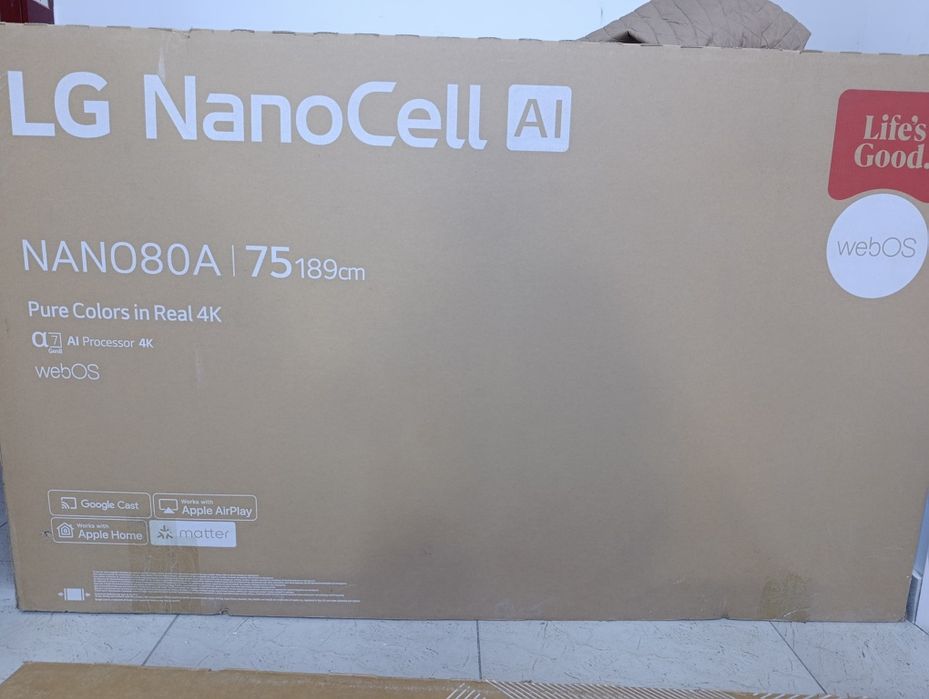 Televizor LG 75NANO80A6B