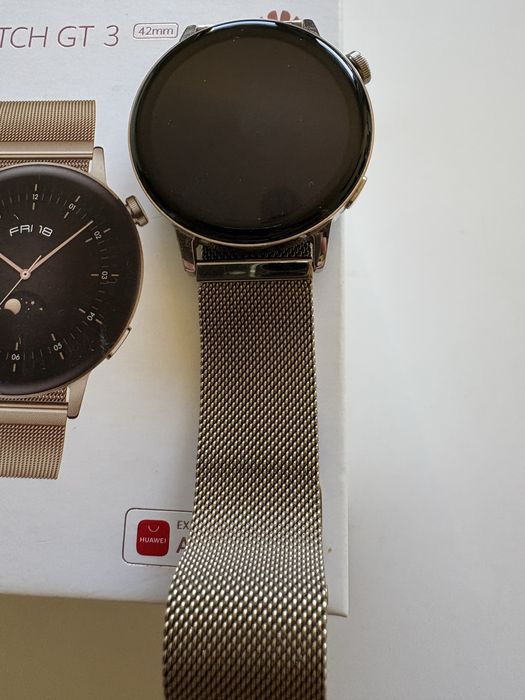 Продавам запазен дамски часовник HUAWEI WATCH GT 3 42mm