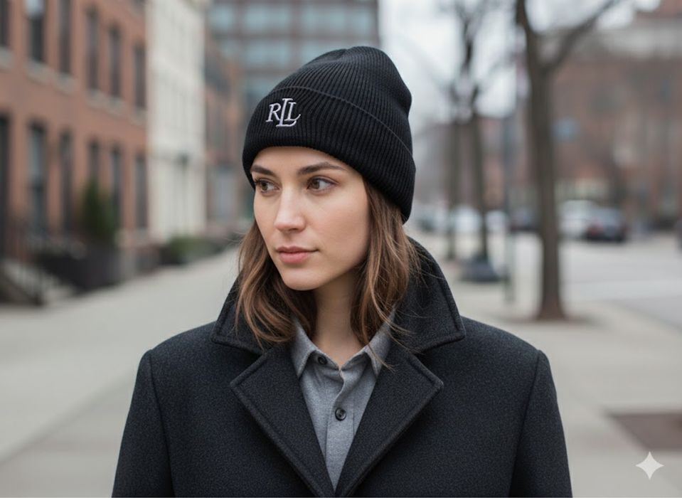 Căciulă damă Lauren Ralph Lauren Logo Beanie OS