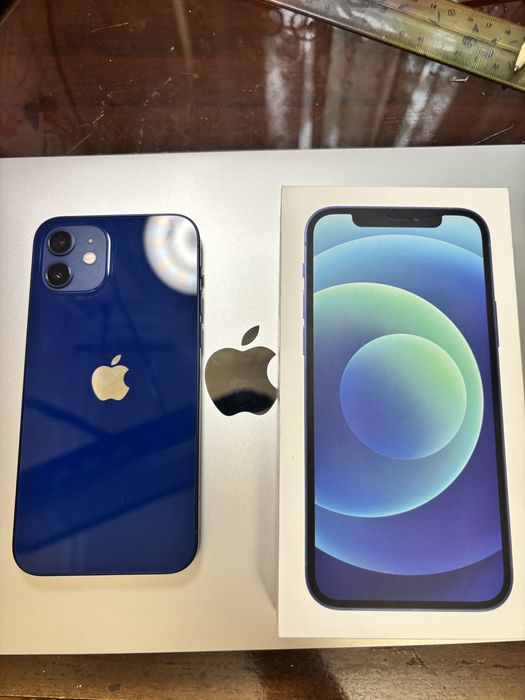 iPhone 12, 128 GB, цвет Midnight Blue с коробкой