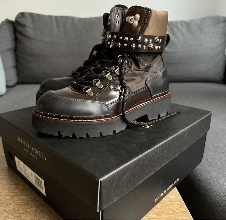 36 н-р Кафяви боти Scotch&Soda
