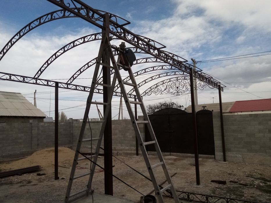 Навесы арки в широком ассортименте.