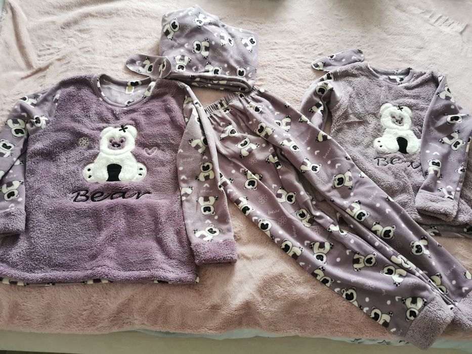 Pijama/costum casa cocolino mama-fiica