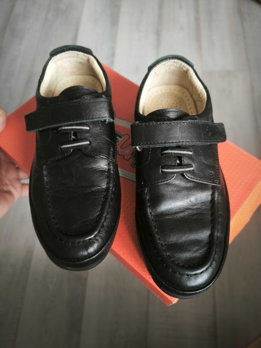 Детские Кожанные туфли 33 размер