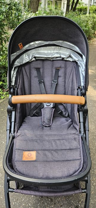 Carucior 3 in 1 Lionelo, Amber, testat si certificat
