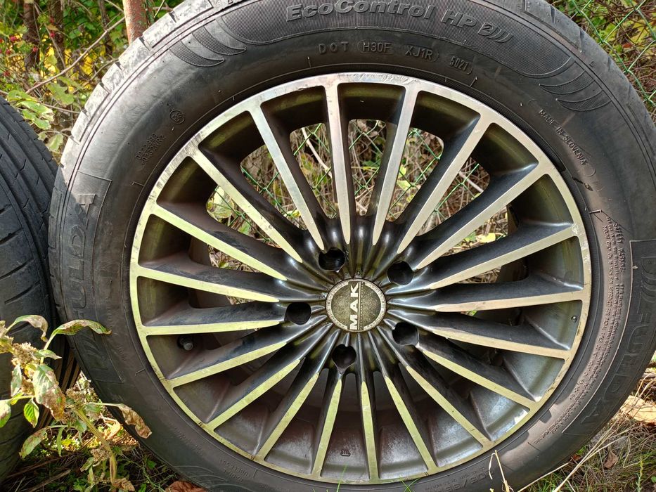 Алуминиеви джанти 16 " 5Х114.3  "Мак" с летни гуми