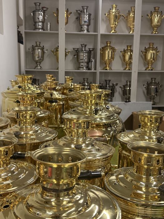 Самовар Тульский Антиквар Латунь