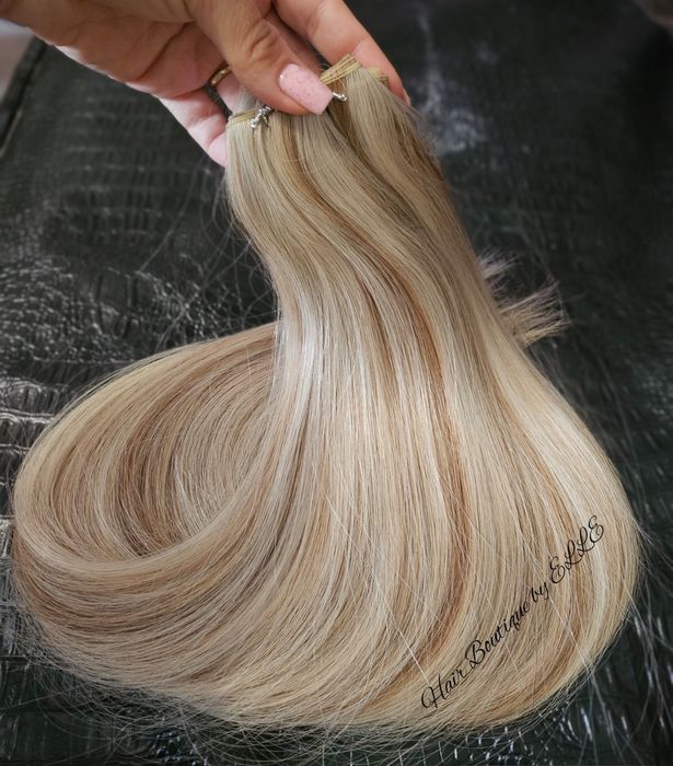 100% Естествена славянска коса + ПОДАРЪК