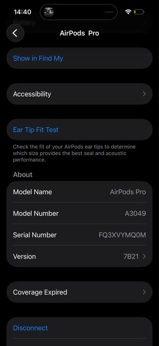 Слушалки Apple Airpods 2 Pro