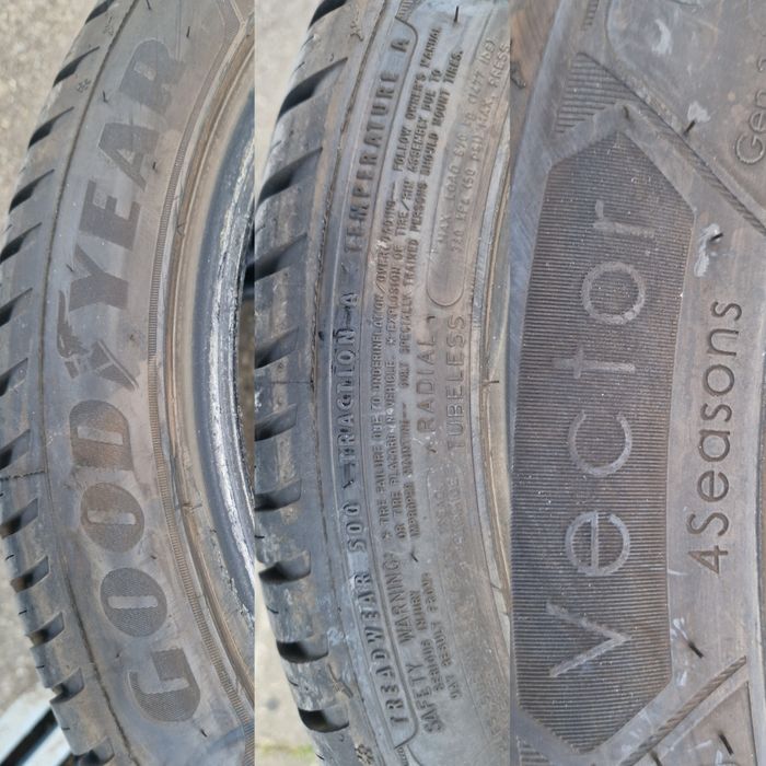 225 45 R17 94W 4Seasons Goodyear Vector  Clasa A Dot.4324 8mm Anvelope Cauciucuri