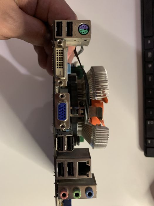 Материнская плата, процессор, кулер