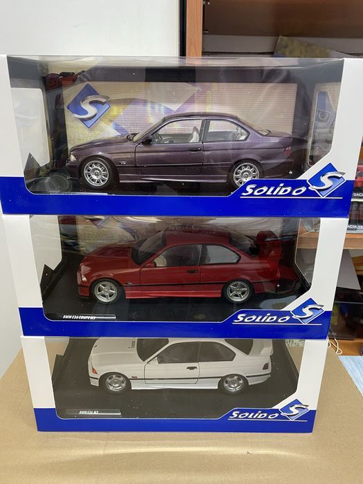 BMW E36 M3 COUPE machetă auto scara 1:18 diverse culori