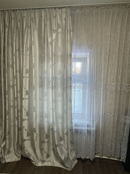 Продам тюль со шторой тюль 4 метра