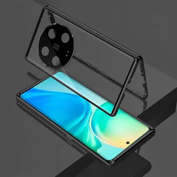 Двоен Магнитен Кейс за Xiaomi 14 Ultra със защита на камерите