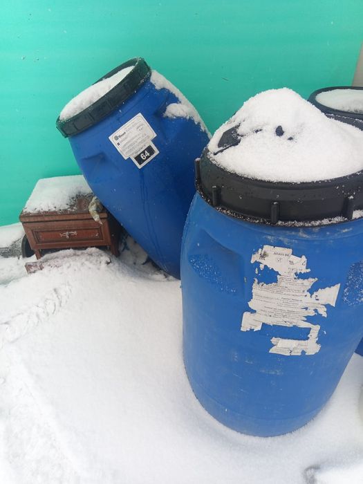 Продам бочки под воду для огорода (бани)