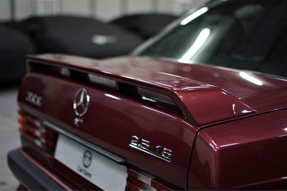 Спойлер на мерседес 190