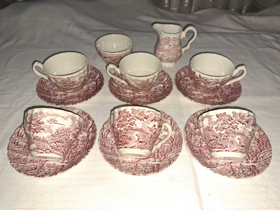 set de masa serviciu portelan englezesc Myott The Hunter 6 persoane