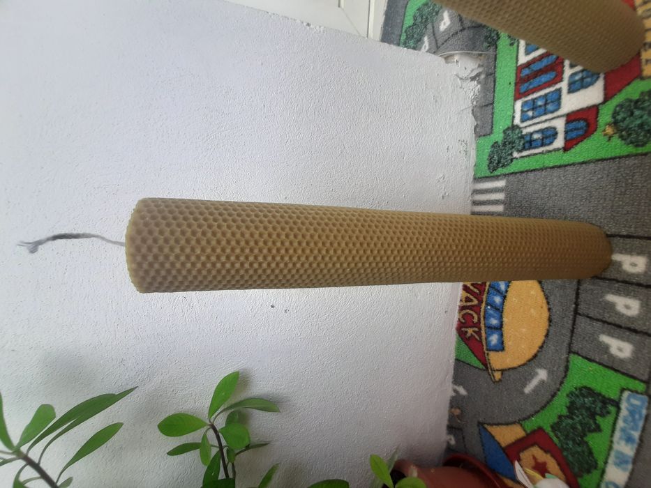 Lumanare lumanari botez / nunta / cununie  CEARA NATURALA de ALBINE