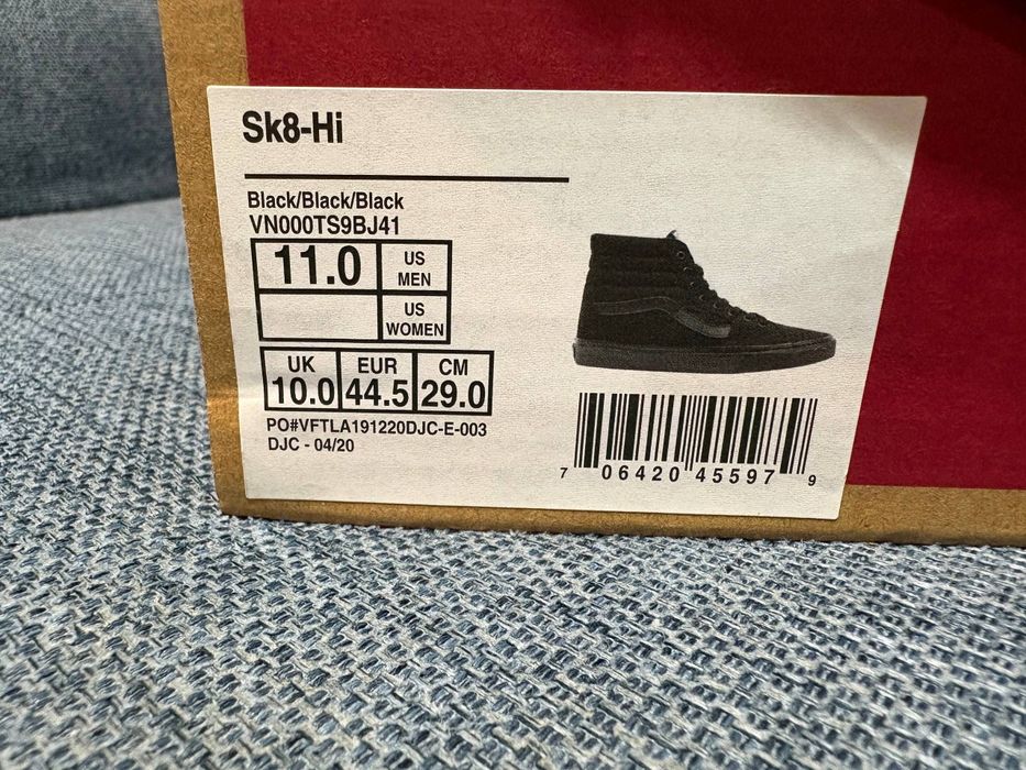 Оригинальные Кеды Vans