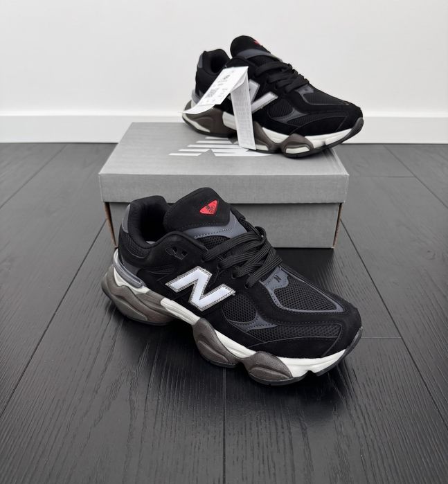 Adidasi New Balance 9060 Negru Gri Full Box