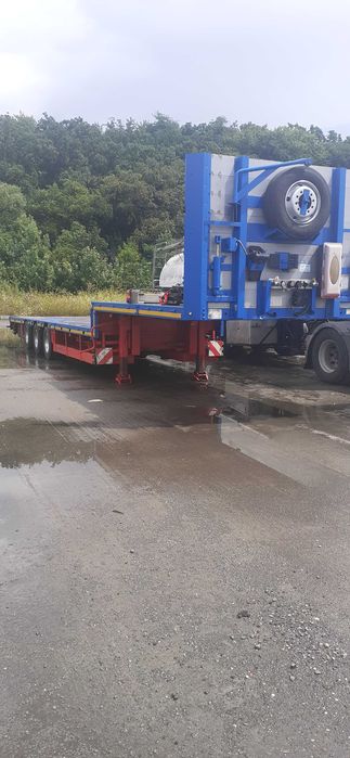 Semitrailer agabaritice Meusburger