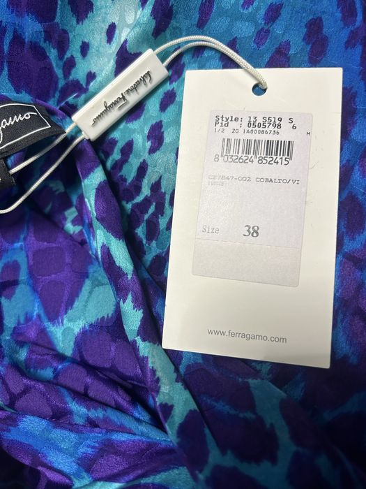 Fusta matase Savatore Ferragamo