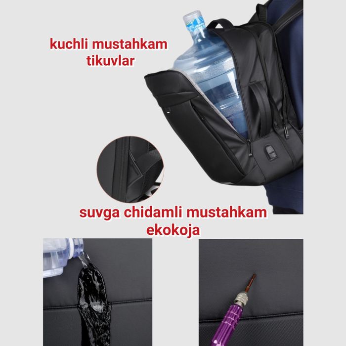 Ryukzak 3v1. Рюкзак 3в1 для ноутбука мужчин и женщин