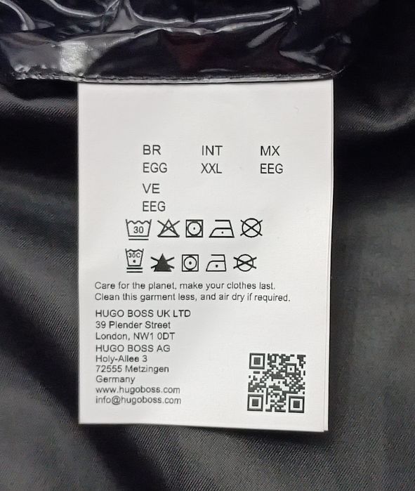 Hugo Boss Biron Down Puffer Jacket оригинално пухено яке 2XL Бос пух