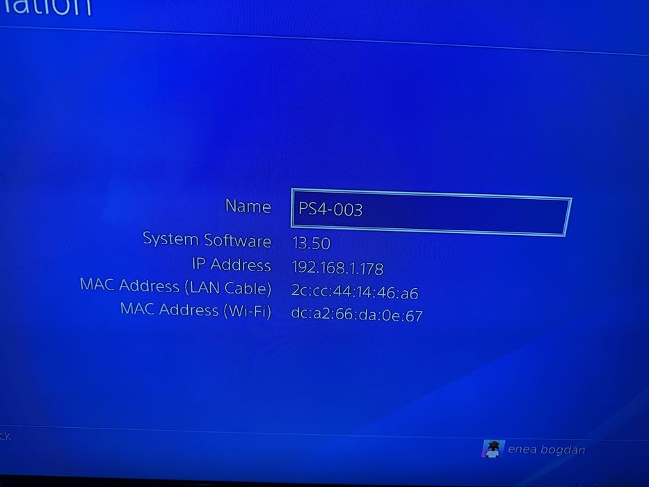 Vand ps4 Pro 1TB.