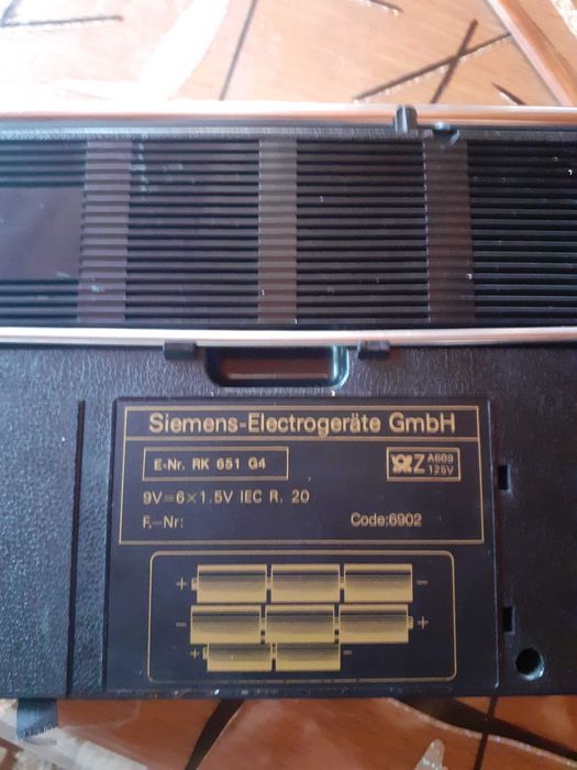 SIEMENS model: Rk 651