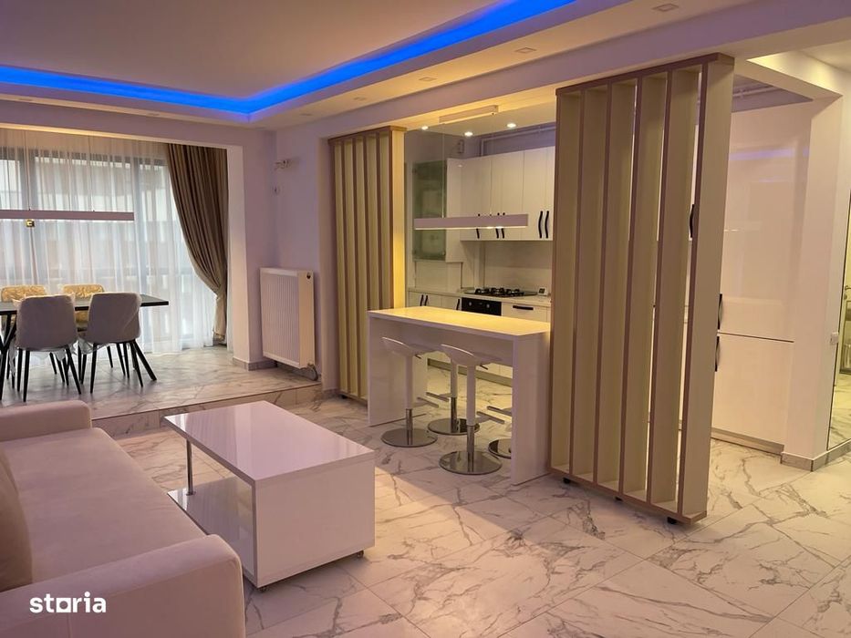 Apartament cu 2 camere de vanzare, mobilat si utilat LUX