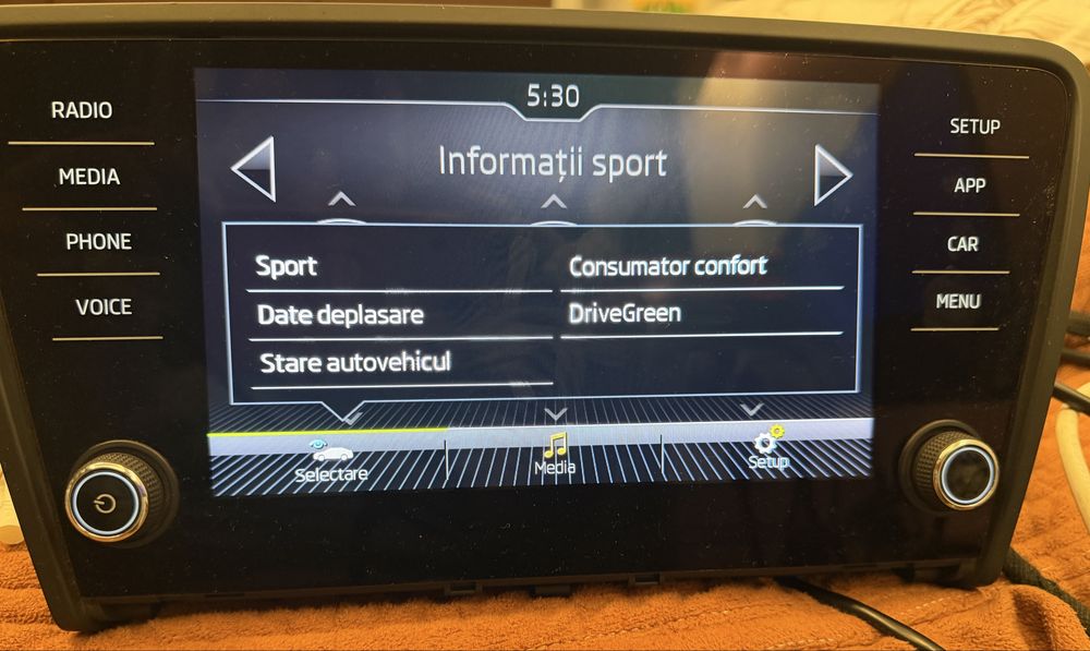 Navigatie originala Skoda MIB2 Octavia 3 Superb 3 Kodiaq Karoq Fabia 3 Rapid Scala Kamiq
