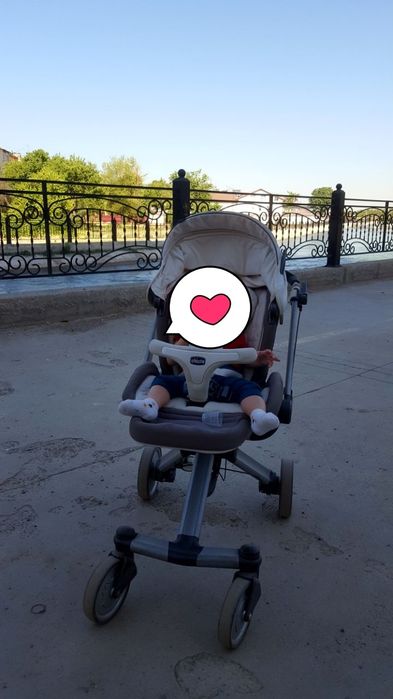 Каляска chicco 3 в 1