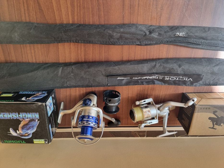 Котёл корейский и спиннинг большой и маленький