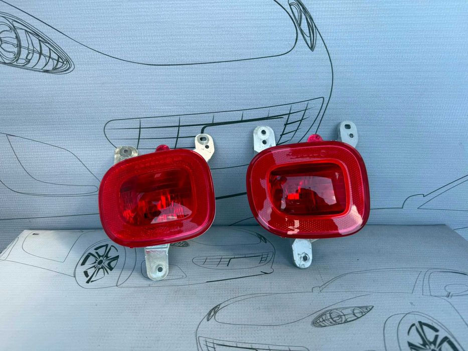 Set Lămpi Ceață Spate Stânga +  Dreapta Jeep Renegade BU 2015 / 2014-2022 / Cod OEM 51953205 (5C2)