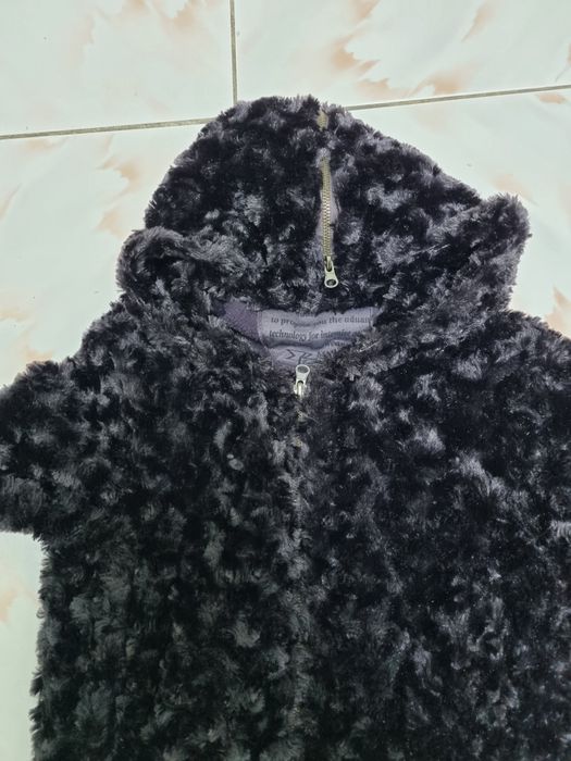 Geacă groasă femei din blană