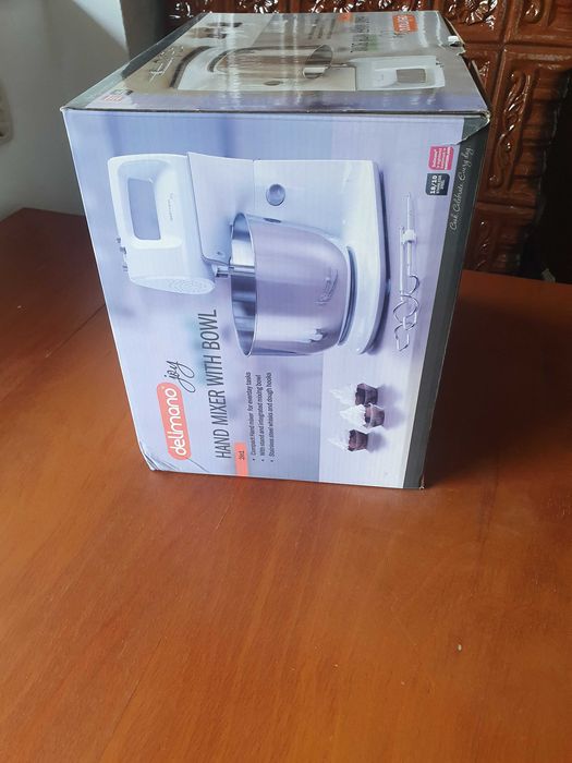 Vand mixer cu bol Delimano Joy, 4 l, 300 W, 5 trepte de viteza