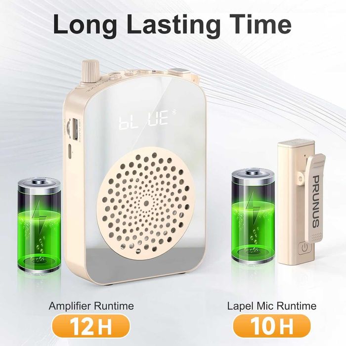 Преносима Bluetooth колонка с безжичен микрофон PRUNUS A10 – Караоке