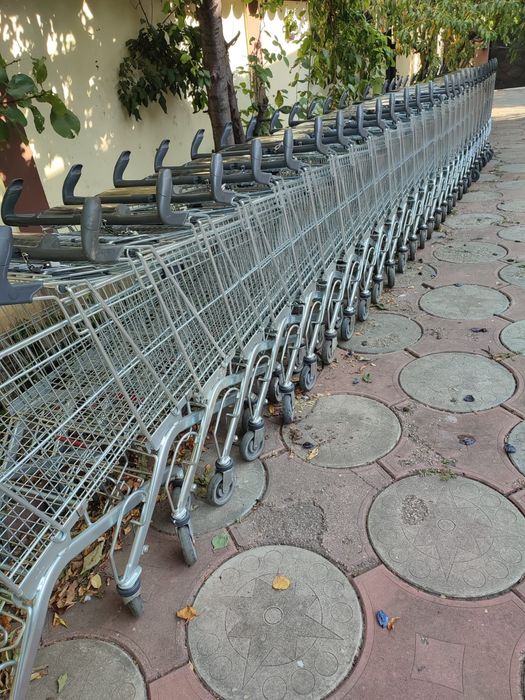 Carucior supermarket cos cumparaturi magazin căruț