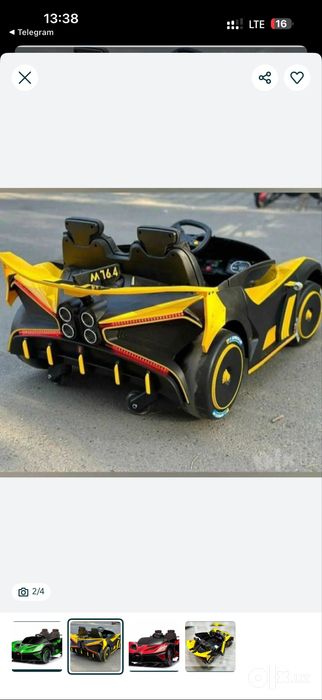 Электромобиль Bugatti 24v