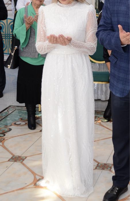 Белое платье невесты