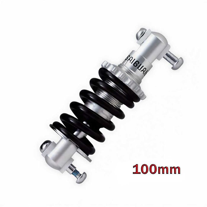 Заден амортисьор за велосипед с пружина – 100 / 125 / 150 / 170 mm