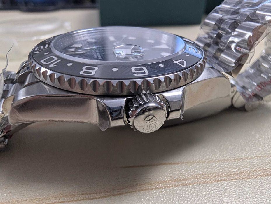 Ceas Rolexi GMT Master II Black Grey ceramic Bezel Nou Top