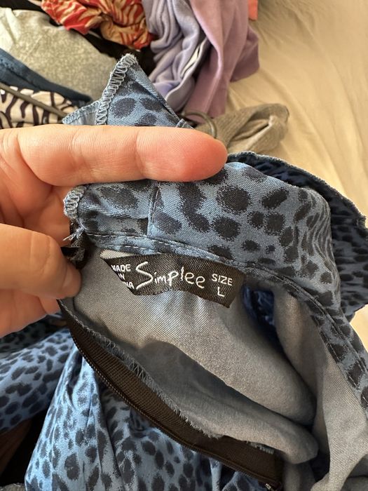 Леопардовое платье с воротником