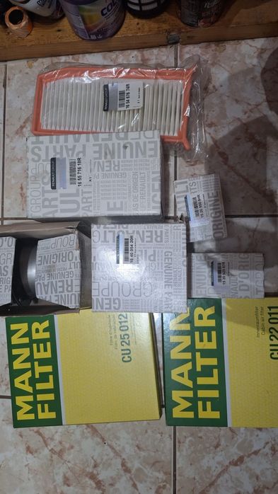 Revizie filtre logan2 si alte marci