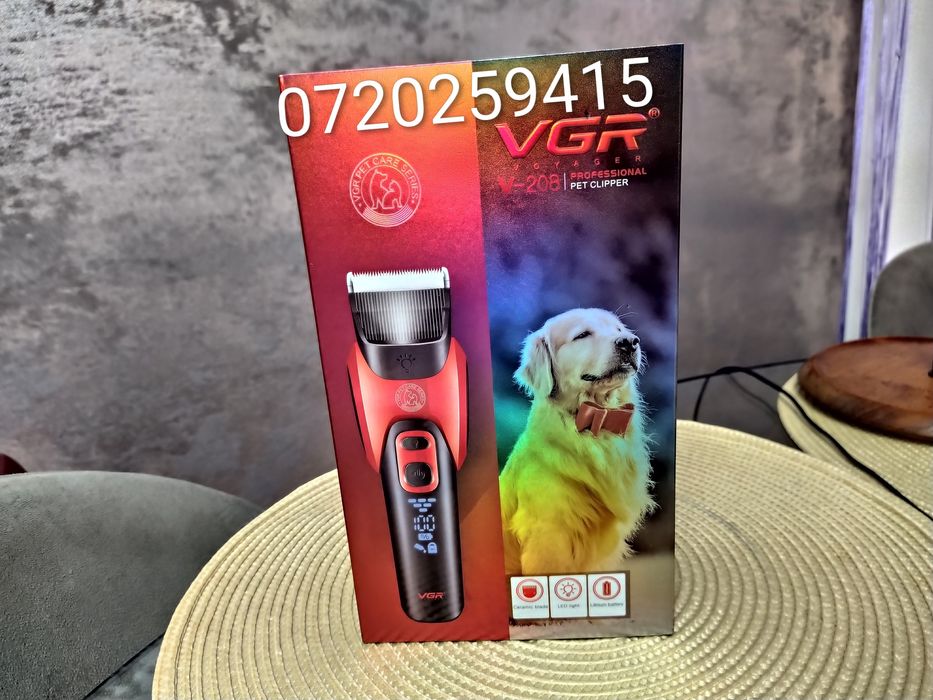 Aparat de tuns profesional VGR, V-208, pentru animale de companie