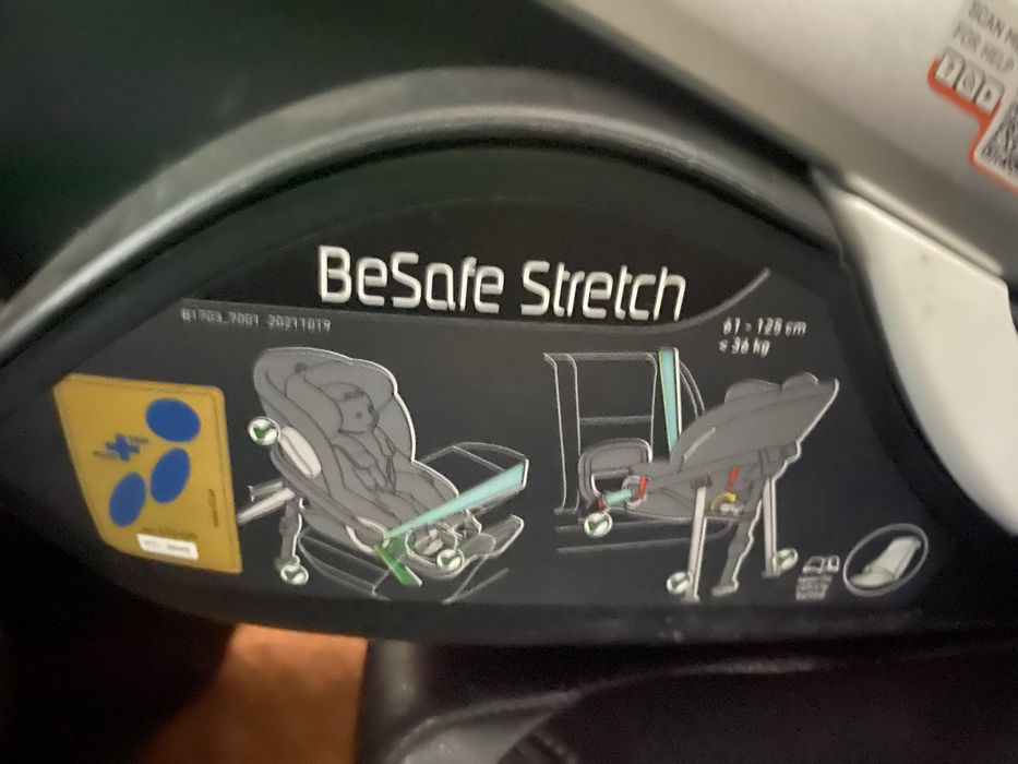 BeSafe Stretch столче за кола Sea Green Melange